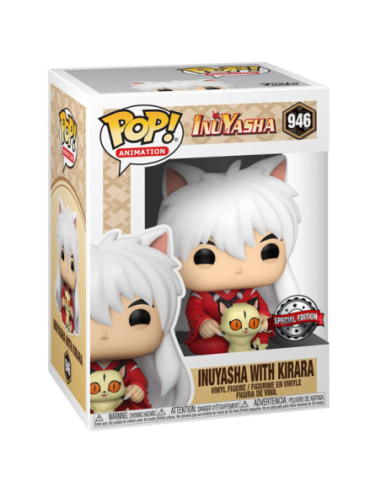 Inuyasha: Funko Pop! Animation - Inuyasha With Kirara (Special Edition) (Vinyl Figure 946)