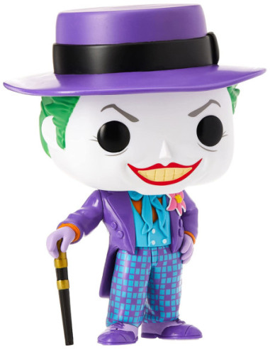 Dc Comics: Funko Pop! Jumbo - Batman 1989- Joker W/Hat