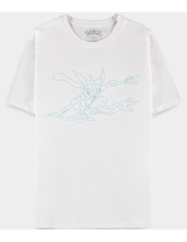 Pokemon: Greninja White (T-Shirt Unisex Tg. L)