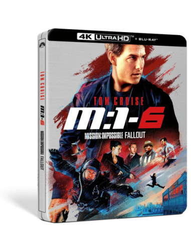 Mission: Impossible - Fallout (Steelbook) (4K Ultra Hd-Blu-Ray)