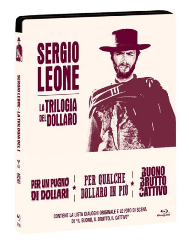 Sergio Leone - La Trilogia Del Dollaro (3 Blu-Ray+Booklet) (Steelbook)