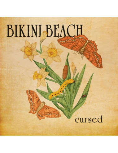 Bikini Beach - Cursed - Purple Marbled With Black Strip