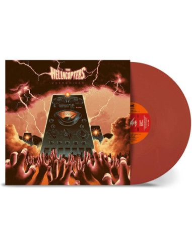 Hellacopters The - Overdriver Brick Red Coloured Vinyl