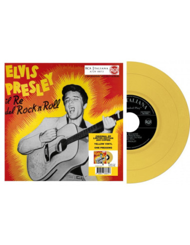 Presley Elvis - Ep Etranger N 15 - Il Re Del Rock'N'Roll (Italia) (7p Vinyl Black)