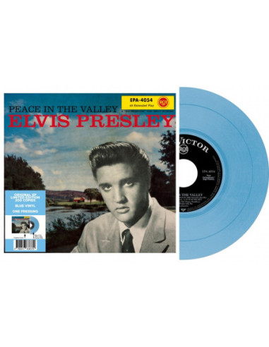 Presley Elvis - Ep Etranger N 16 - Peace In The Valley (Us) (7p Vinyl Blue)