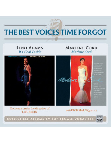 Adams Jerry, Cord Marlene - The Best Voices Time Forgot (2 Lp In 1 Cd) - (CD)