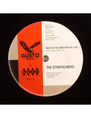 Stratoliners The/Little Willie John - What Do Want With My Love