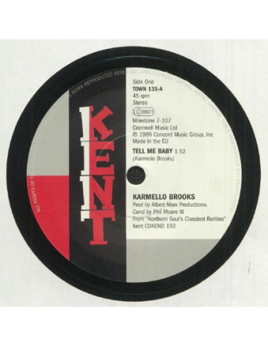 Brooks Karmello/Carla Thomas - Tell Me Baby