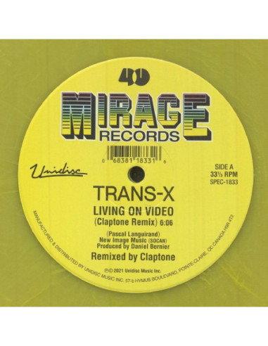 Trans X - Living On Video