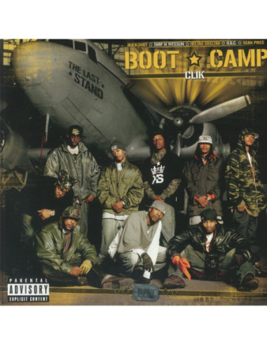 Boot Camp Clik - The Last Stand (Reissue) - heavyweight army green and black splattered vinyl