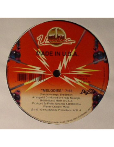 Made In Usa - Melodies