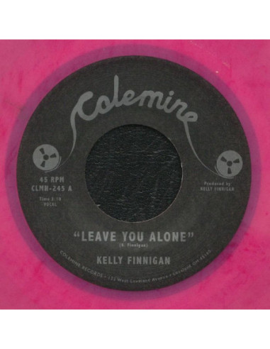 Finnigan Kelly - Leave You Alone - limited fuchsia marbled vinyl 7p