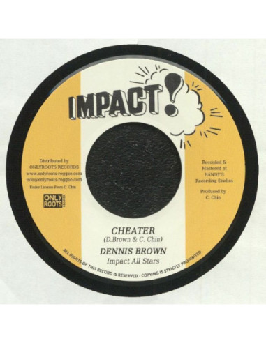 Brown Dennis/Tommy Mccook/Impact All Stars - Cheater