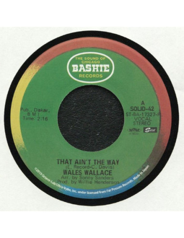 Wallace Wales/Johnny Howard - That Ain'T The Way