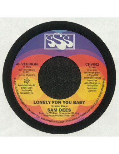 Dees Sam - Lonely For You Baby