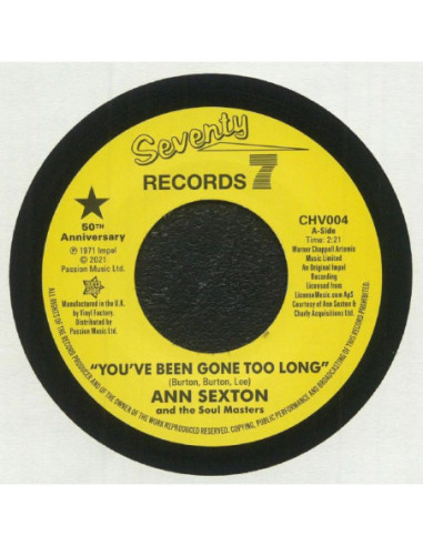 Ann Sexton - You'Ve Been Gone Too Long