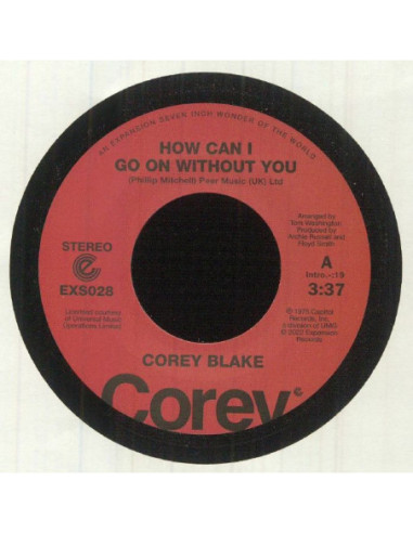 Blake Corey - How Can I Go On Without You