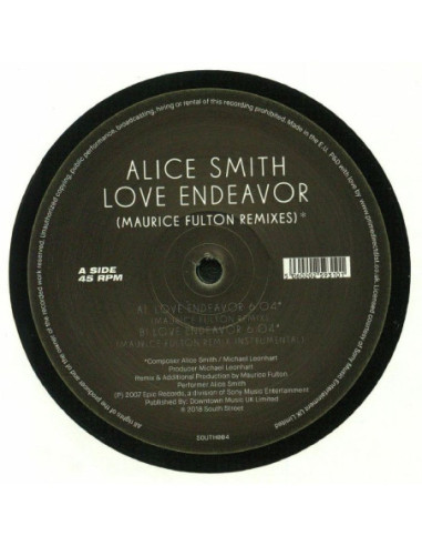 Smith Alice - Love Endeavor: Maurice Fulton Remixes