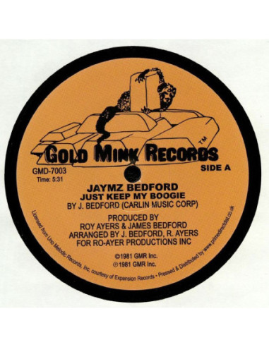 Bedford Jaymz - Just Keep My Boogie (Reissue)