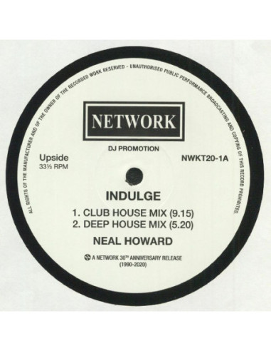 Howard Neal - Indulge (Reissue)