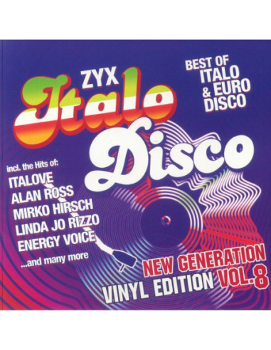 Various - Zyx Italo Disco New Generation: Vinyl Edition Vol 8