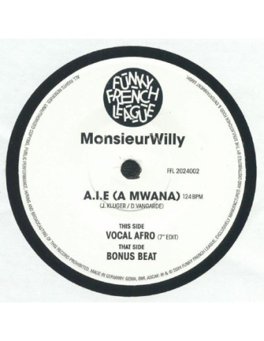 Monsieur Willy - Aie (A Mwana)