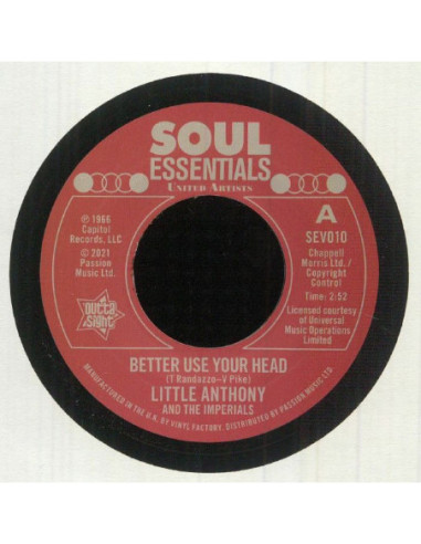 Little Anthony And The Imperials - Better Use Your Head