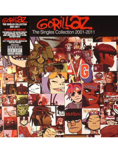 Gorillaz - The Singles Collection 2001-2011