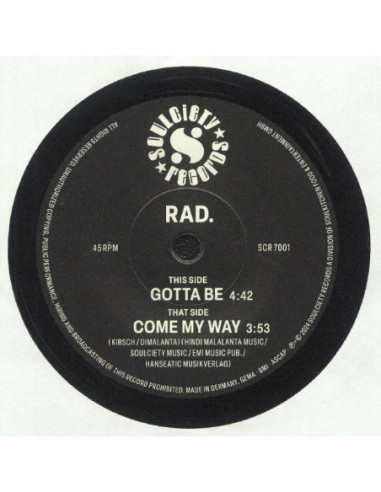 Rad - Gotta Be