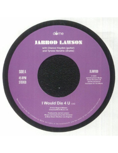 Lawson Jarrod - I Would Die 4 U