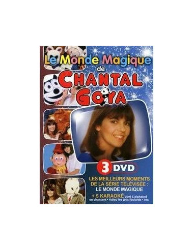 Chantal Goya - Le Monde Magique (3 Dvd)