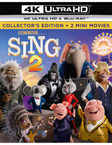 Sing 2 - Sempre Piu' Forte (4K Ultra Hd/Blu-Ray)