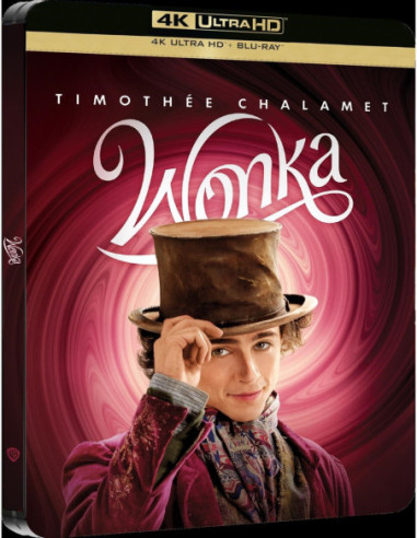 Wonka - Steelbook 1 (4K Ultra Hd / Blu-Ray)