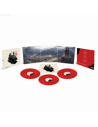 O. S. T. -Total War( Beddow Richard, Birdsall Richard, Wynn Tim, Ravn Simon) - Three Kingdoms (Vinyl Red Transparent)