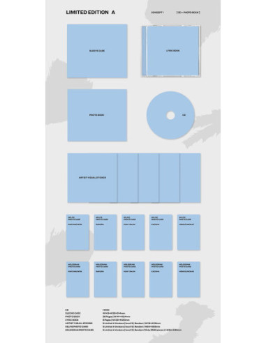 Le Sserafim - Crazy  Limited  (Limited-A/Photobook/Sticker) - (CD)