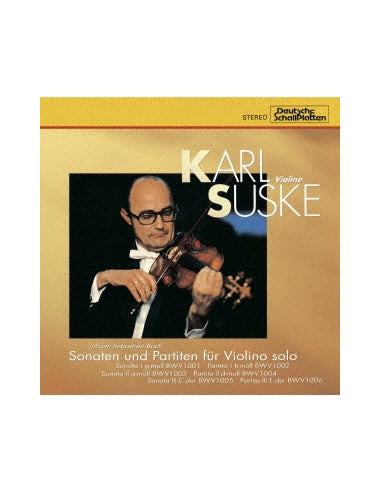 Karl Suske - Bach:Sonatas And Partitas For Violin Solo  Limited  (Reissued:Kicc-3566/7) - (CD)