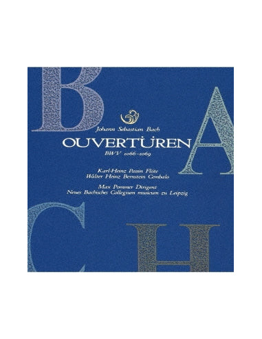 Max Pommer Neues Bachische - Bach:Overture (Suite)  Limited  (Reissued:Kicc-3543/4) - (CD)