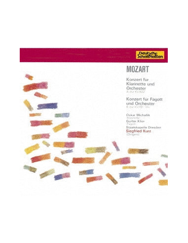 Siegfried Kurz Staatskapel - Mozart:Clarinet Concerto/Bassoon Concerto  Limited  (Reissued:Kicc-3671) - (CD)