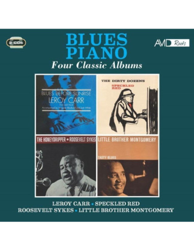 Leroy Carr / Speckle - Blues Piano - Four Classic Albums - (CD)