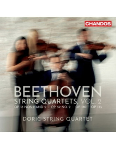 Doric String Quartet - Beethoven: String Quartets, Vol. 2 - (CD)