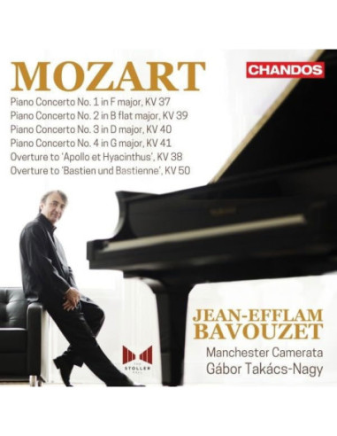 Jean-Efflam Bavouzet - Mozart: Piano Concertos, Vol. 10 - (CD)