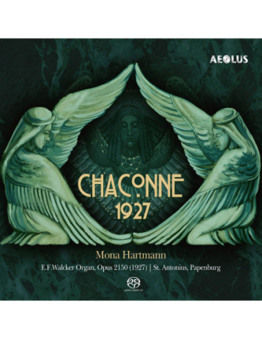 Mona Hartmann - Bach: Chaconne 1927 - Werke F R Orgel - (CD)