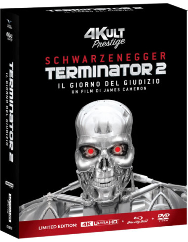 Terminator 2 - Il Giorno Del Giudizio (Prestige Edition) (4K Ultra Hd+3 Blu-Ray+Dvd)