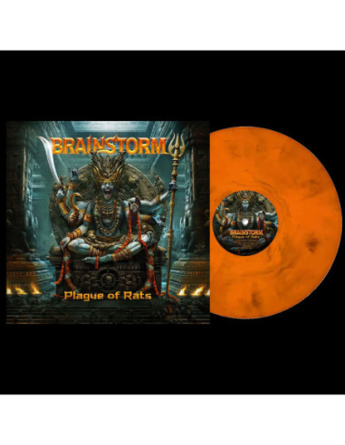 Brainstorm - Plague Of Rats - Indian Sun Marbled Vinyl