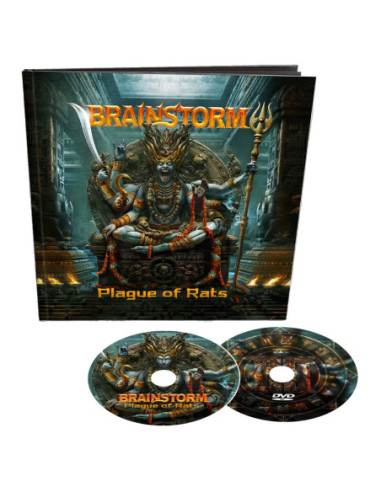 Brainstorm - Plague Of Rats - (CD) CD/DVD EARBOOK