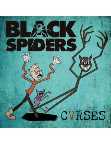 Black Spiders - Cvrses - (CD)