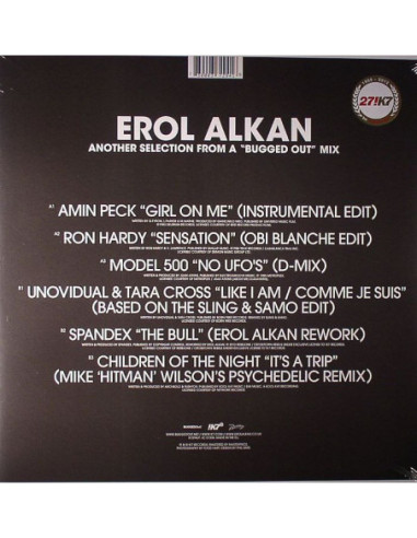 Alkan, Erol - Alkan, Erol: Another Bugged In Selection