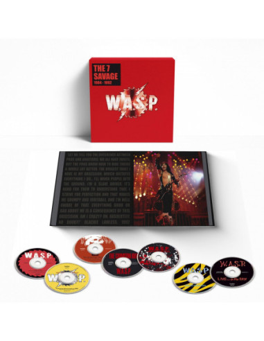 W.A.S.P. - The 7 Savage: 1984-1992 - (CD)