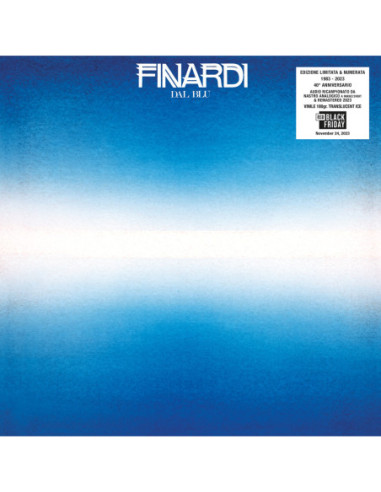 Finardi Eugenio - Dal Blu (Limited Edit. Remaster 2023) (Black Friday 2023)