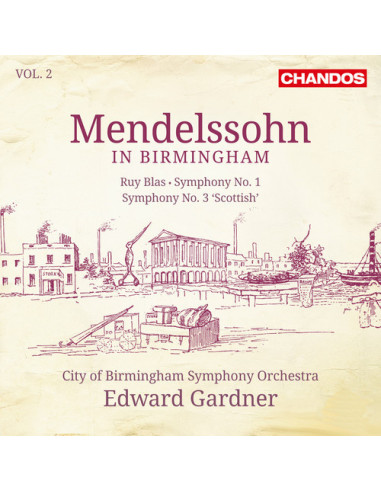 City Of Birminghan Symphony, E. Gardner - Mendelssohn In Birminghan, Vol.2 (Sacd) - (CD)